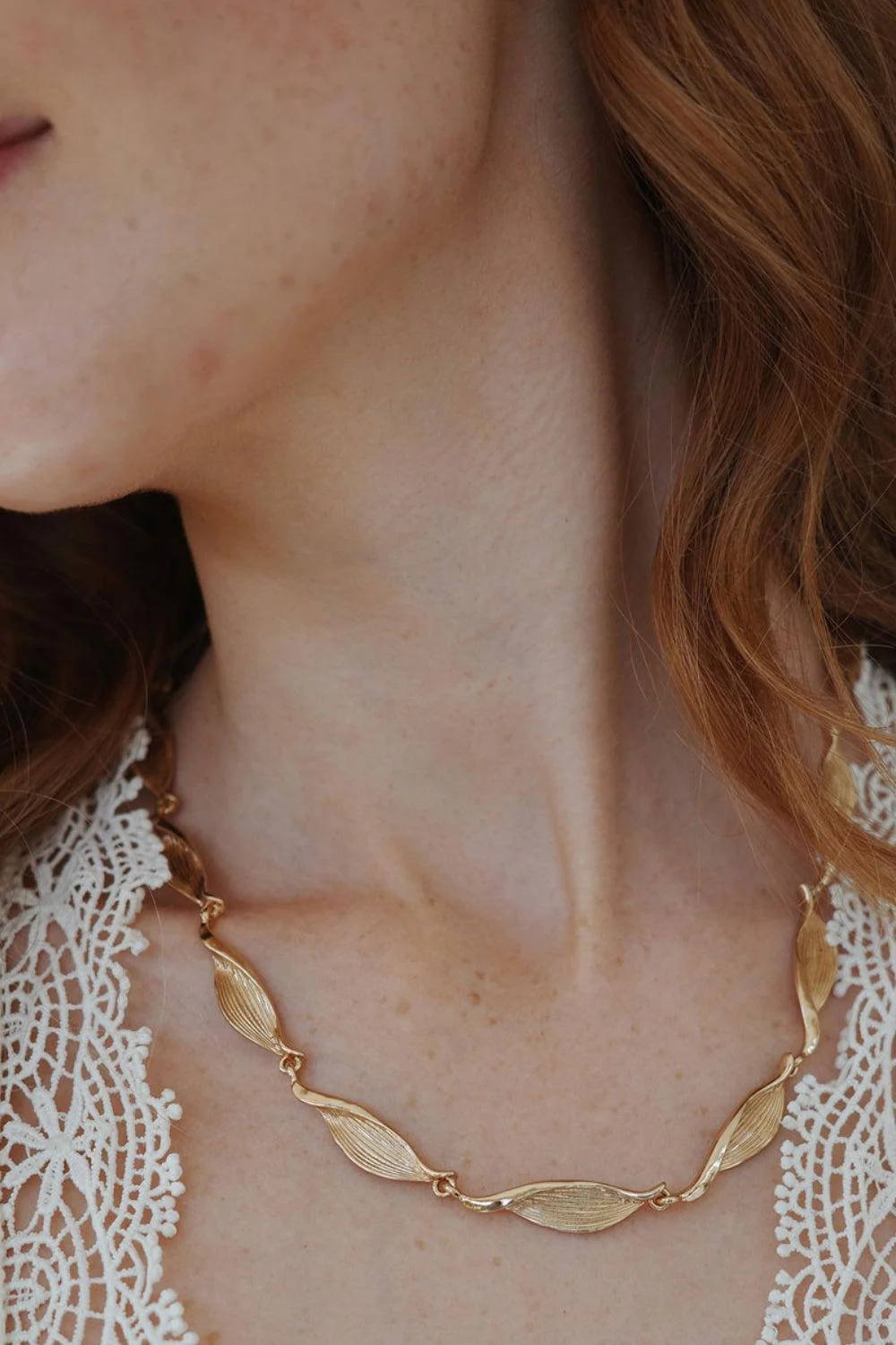 Necklace Vintage Leaves - Image 2