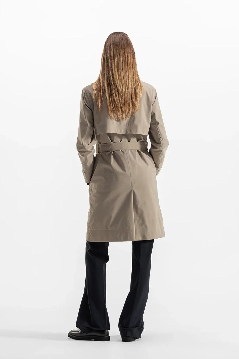 Skylar Trench Coat Desert - Image 3