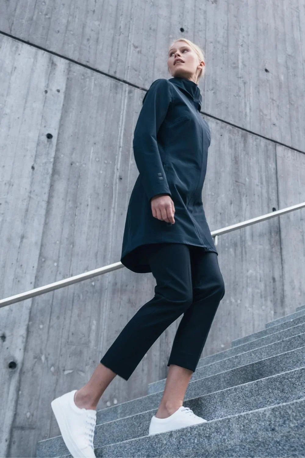 Althena Coat Navy - Image 2