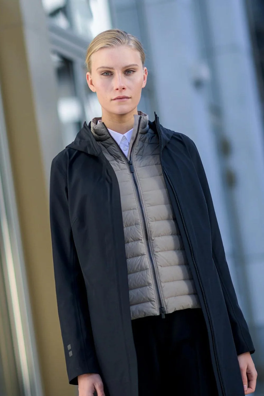 Althena Coat Pure Black - Image 3