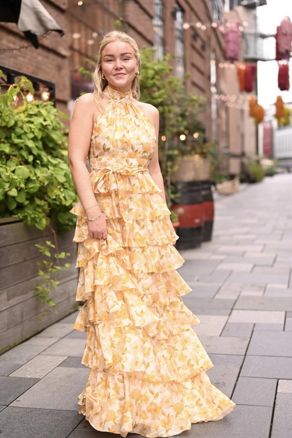 Angel Maxi Dress halterneck Sunlit - Image 2