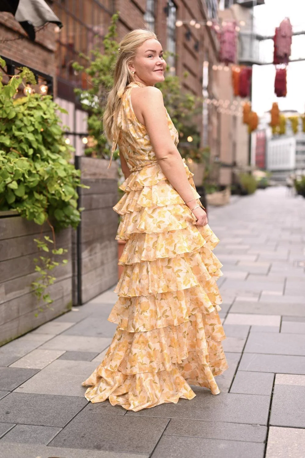 Angel Maxi Dress halterneck Sunlit - Image 5