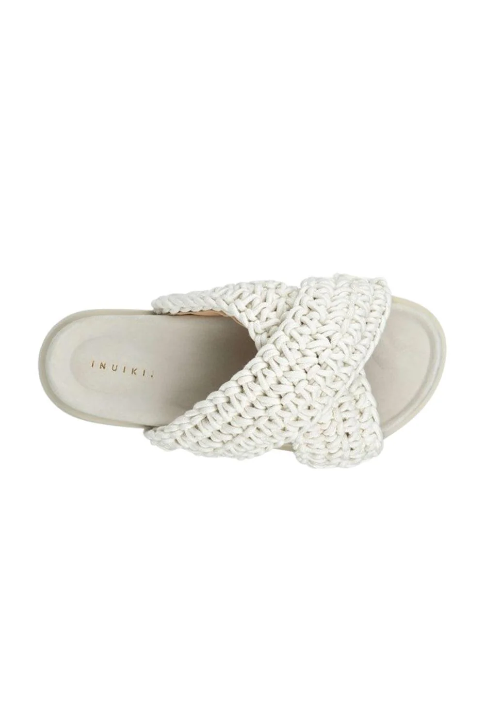 Woven Slipper White - Image 3