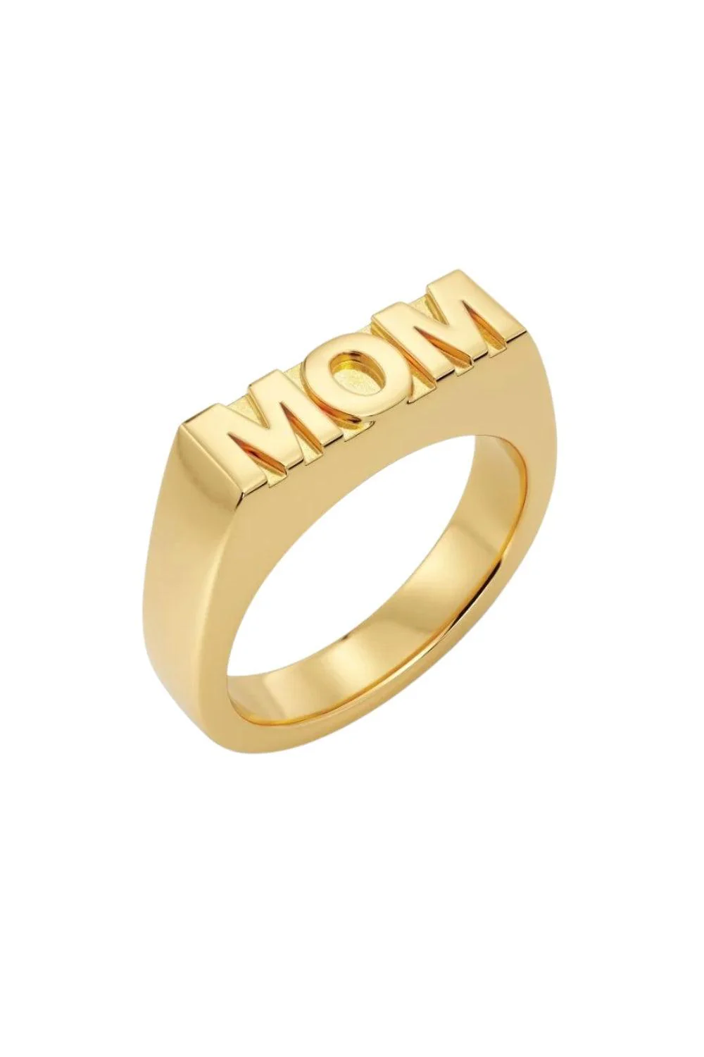 Signet Ring MOM Gold