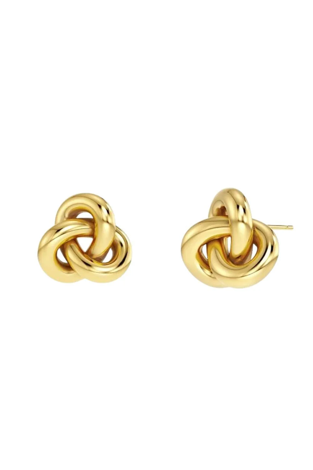 Infinity Knot Studs S Gold