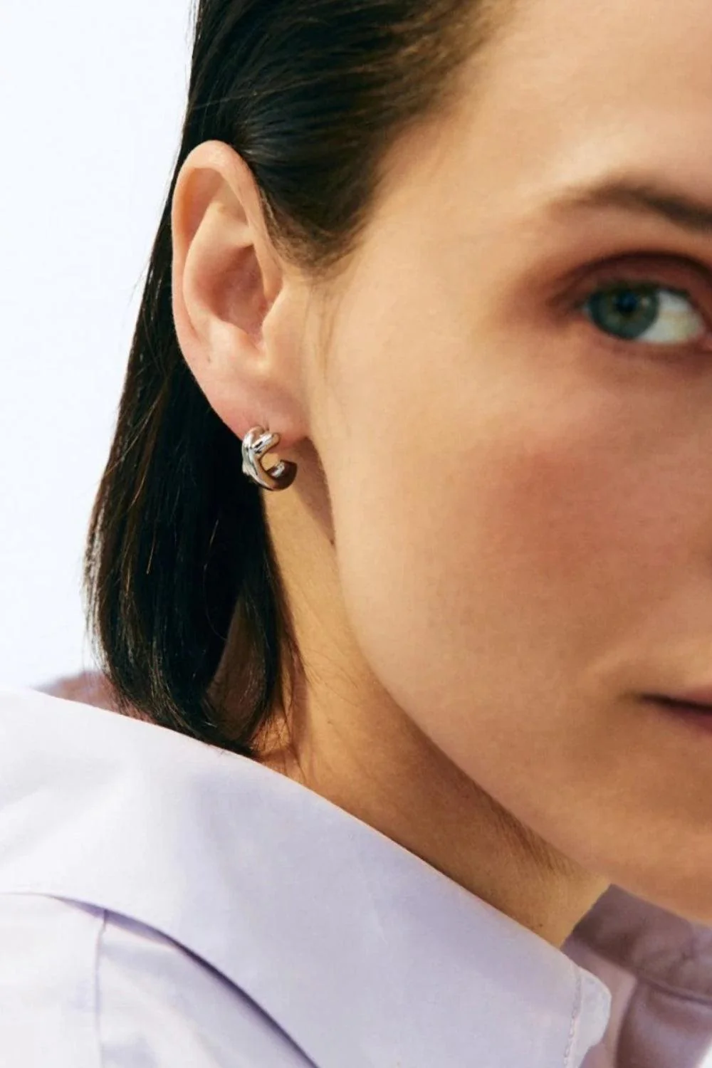 Alexa Hoops S Steel - Image 2
