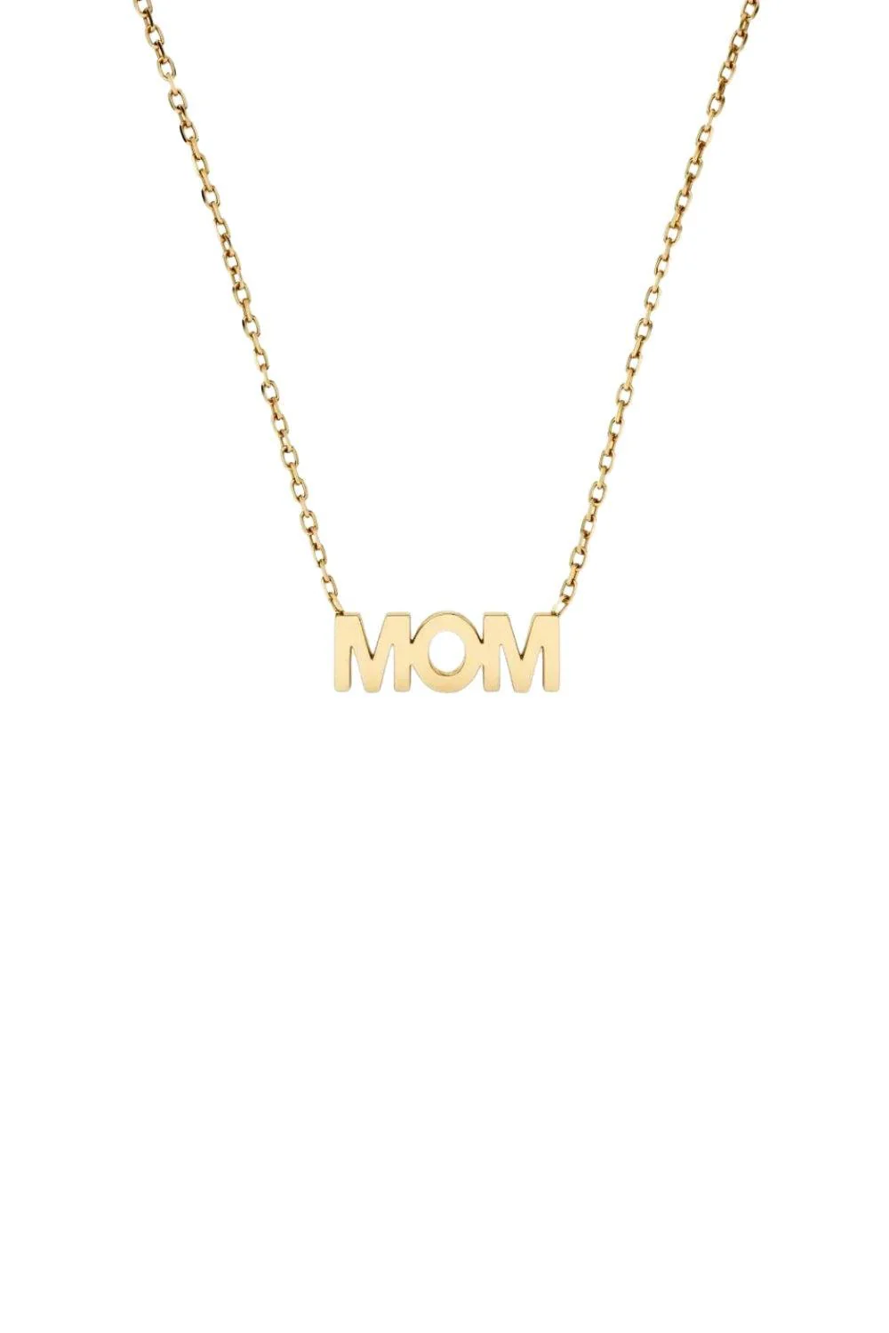 Mom Necklace Gold