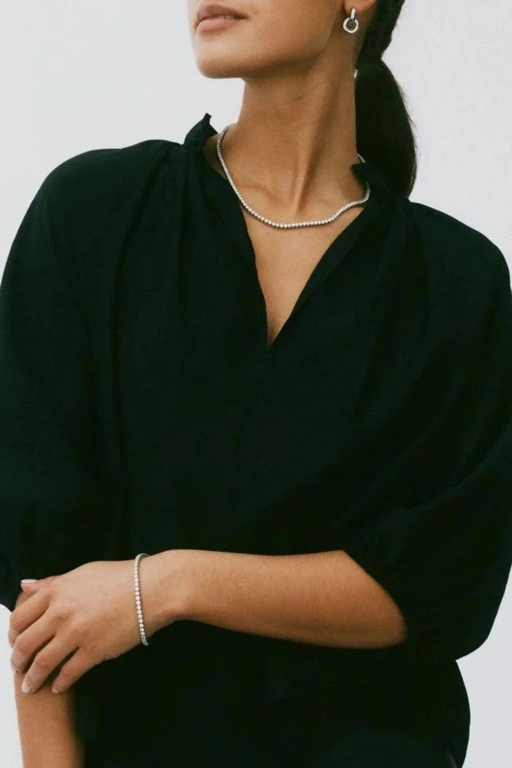 Tennis Necklace Steel - Image 2
