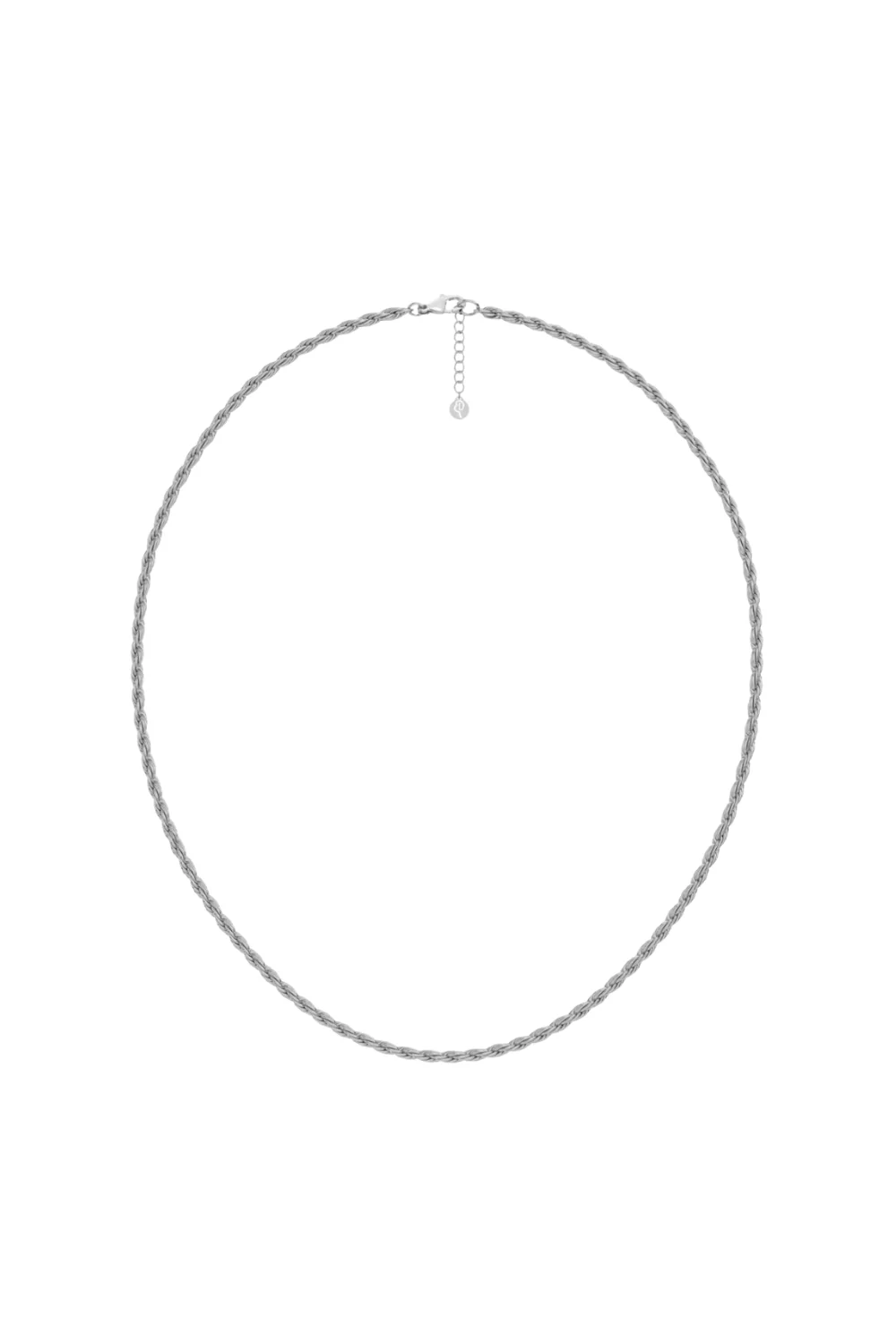 Rope Chain Necklace Steel