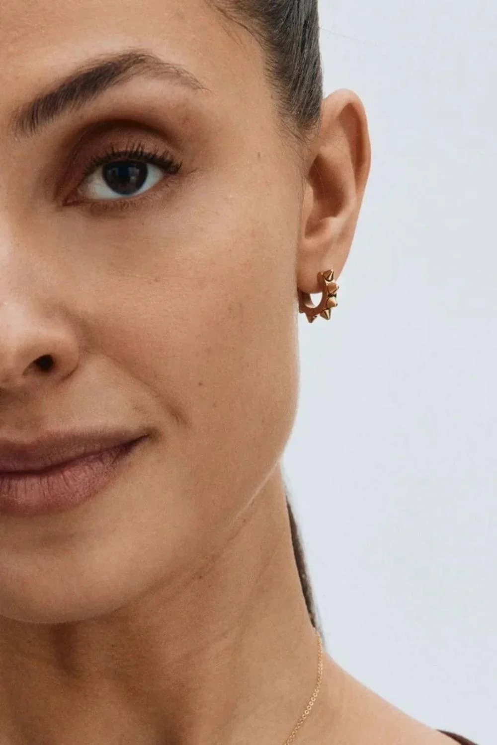 Peak Hoops Icon M Gold - Image 2