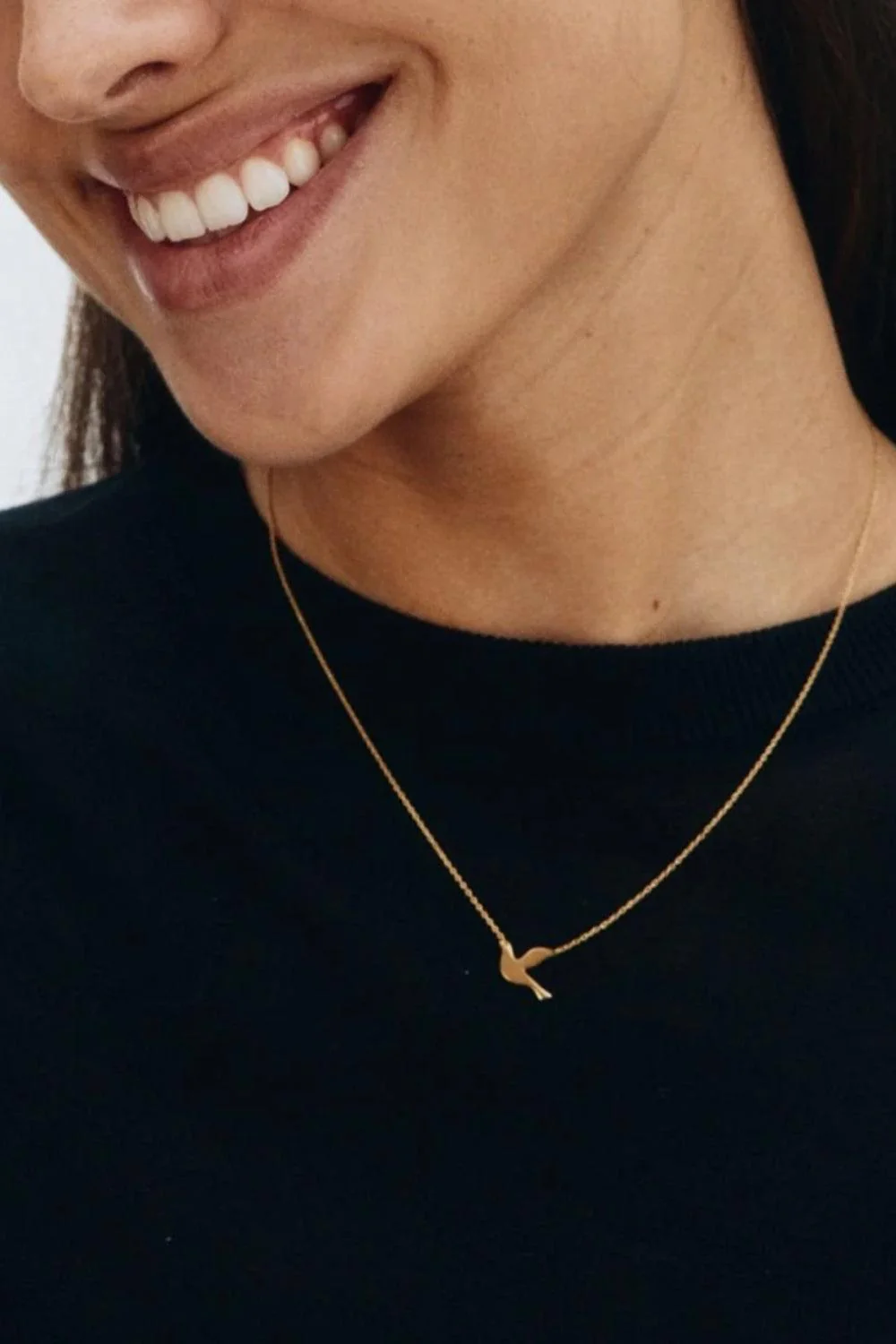 Dove Necklace Gold - Image 2