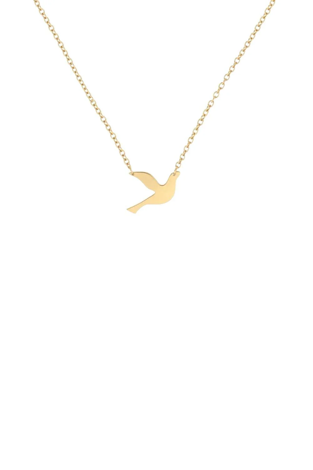 Dove Necklace Gold - Image 3