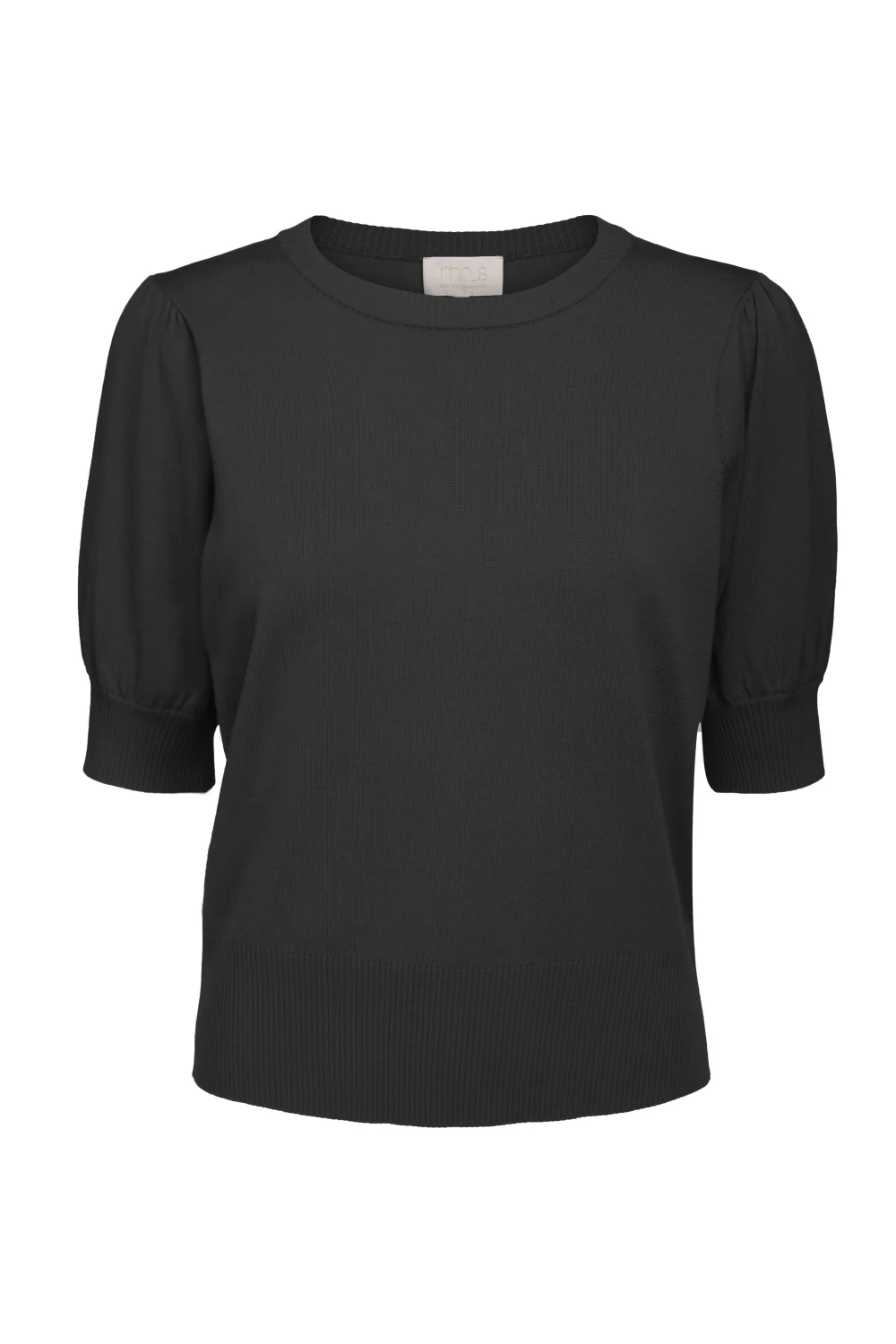 Liva Knit Tee Black