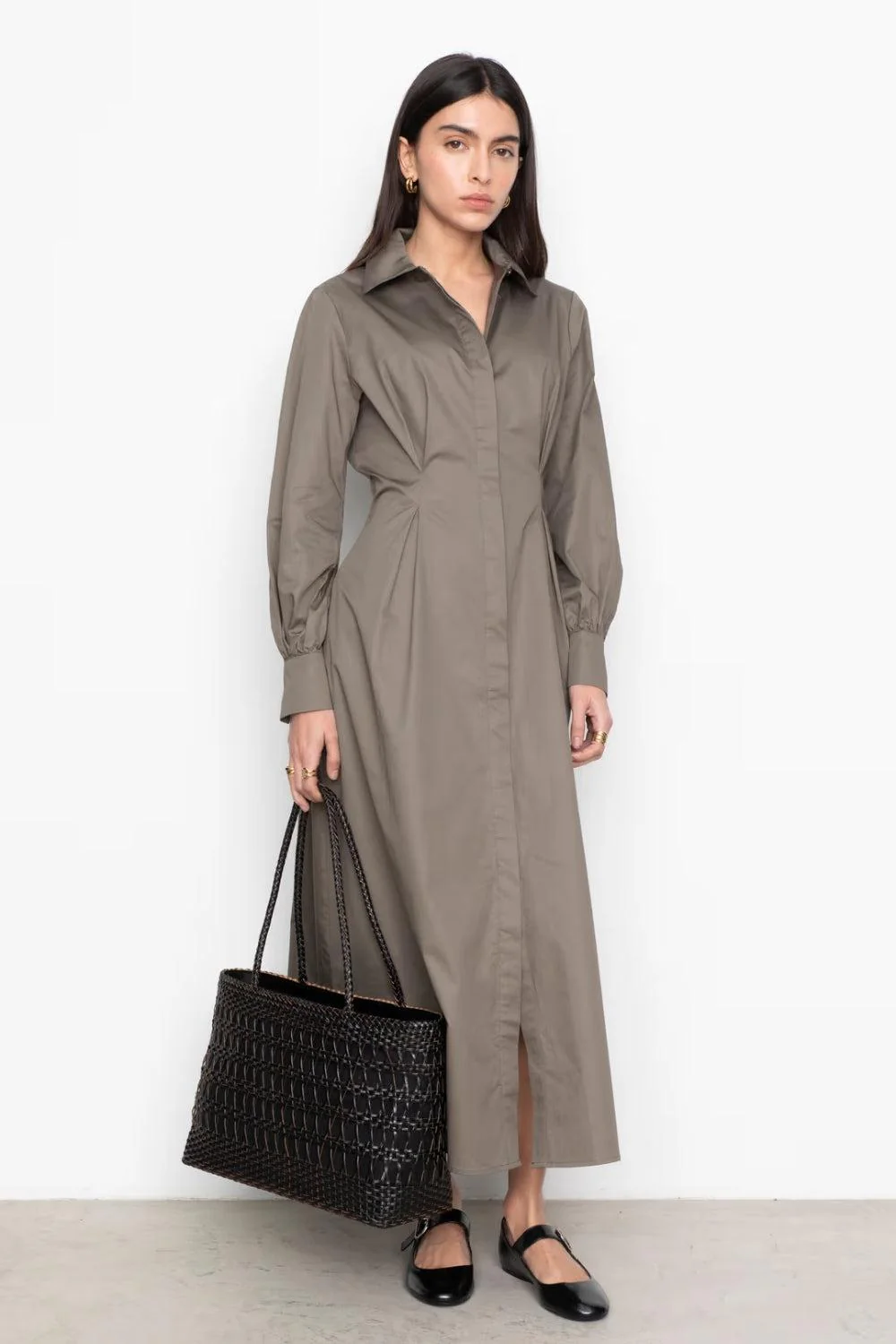 Leandra Dress Army - Image 2