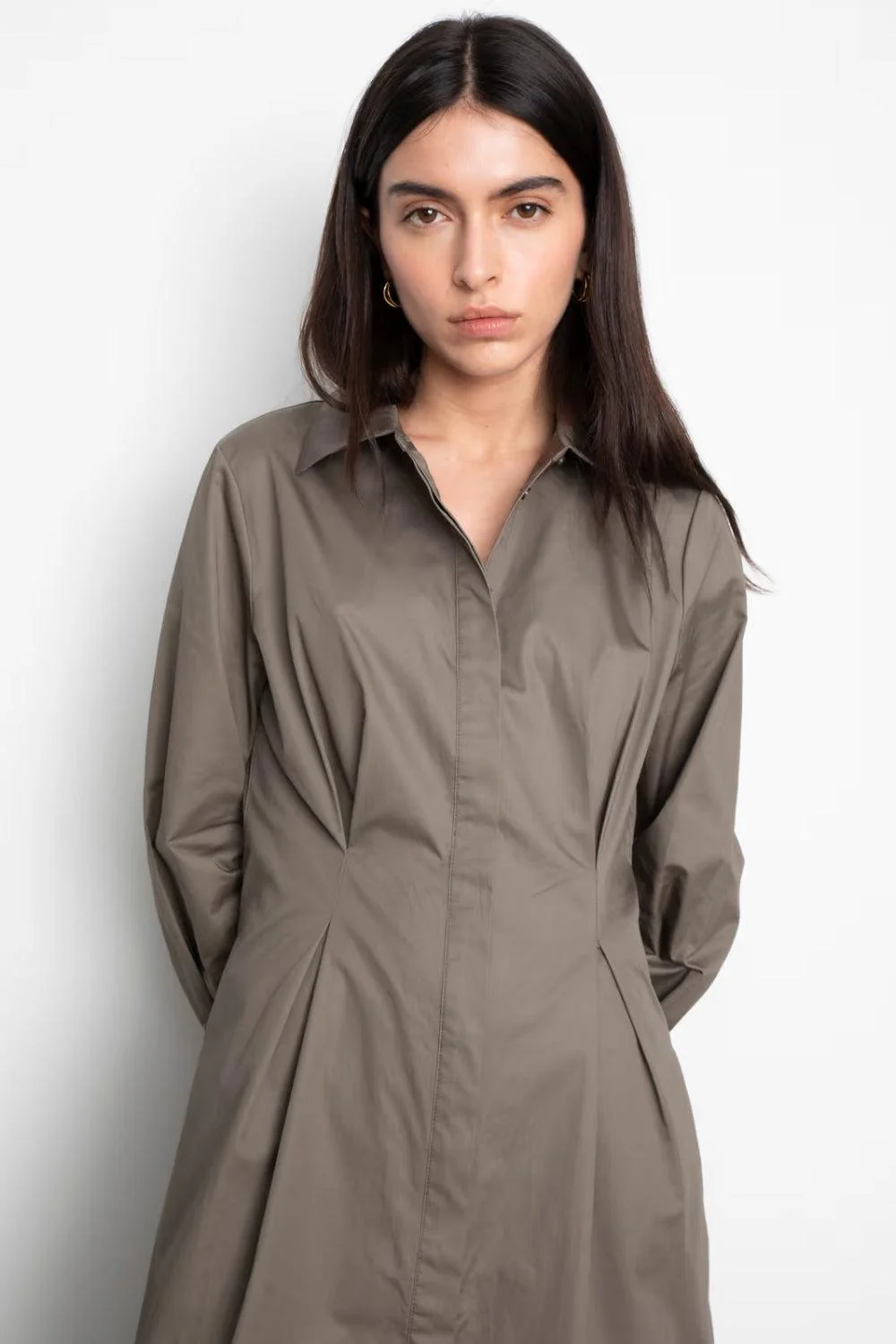 Leandra Dress Army - Image 3