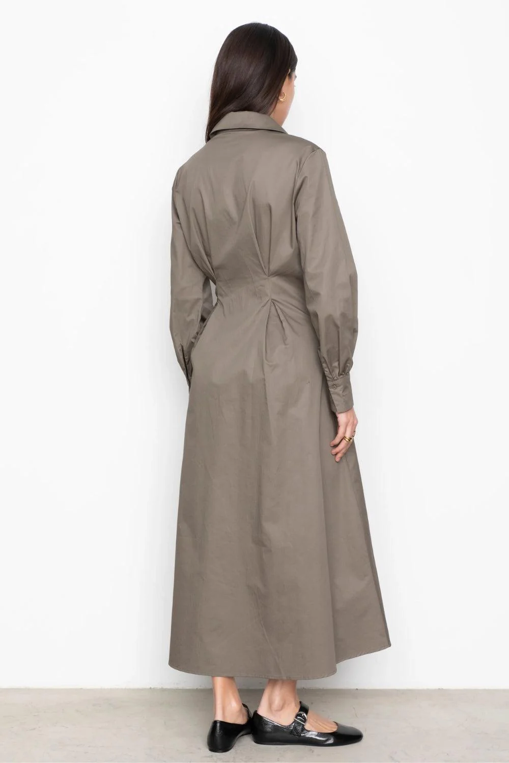 Leandra Dress Army - Image 4