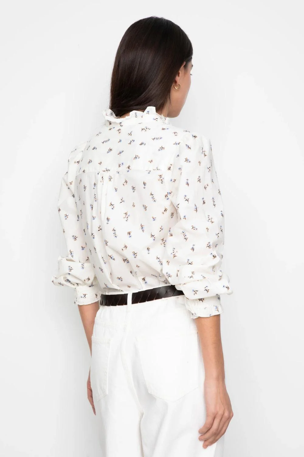 Emily Blouse White Anemc - Image 4