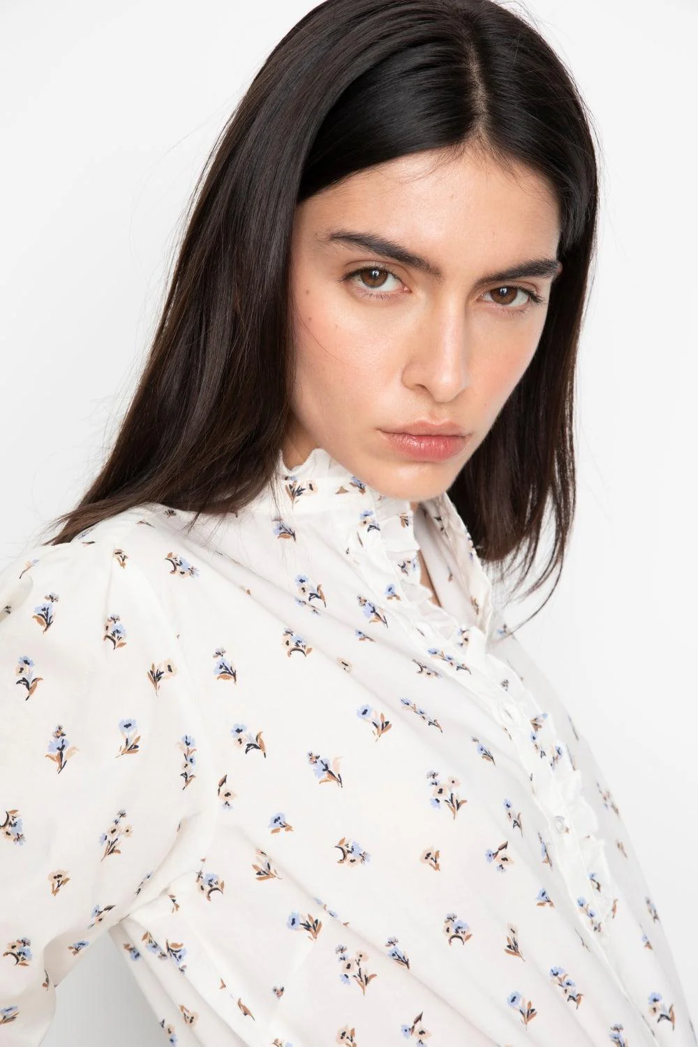 Emily Blouse White Anemc - Image 5