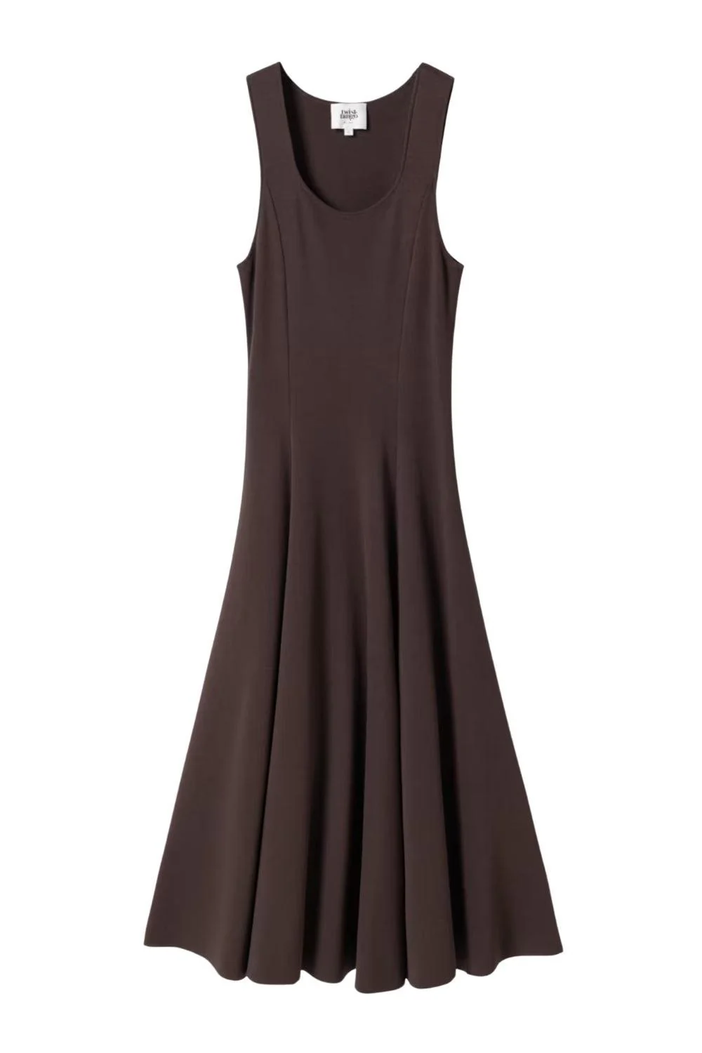 Defnen Knitted Dress Coffee