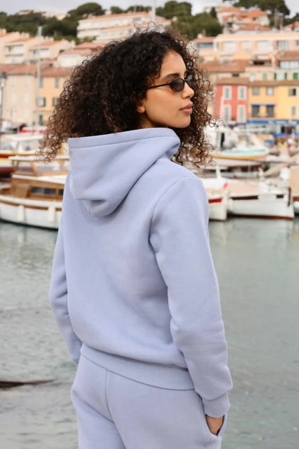 W. All-Star Zip Hoodie Vintage Blue - Image 3