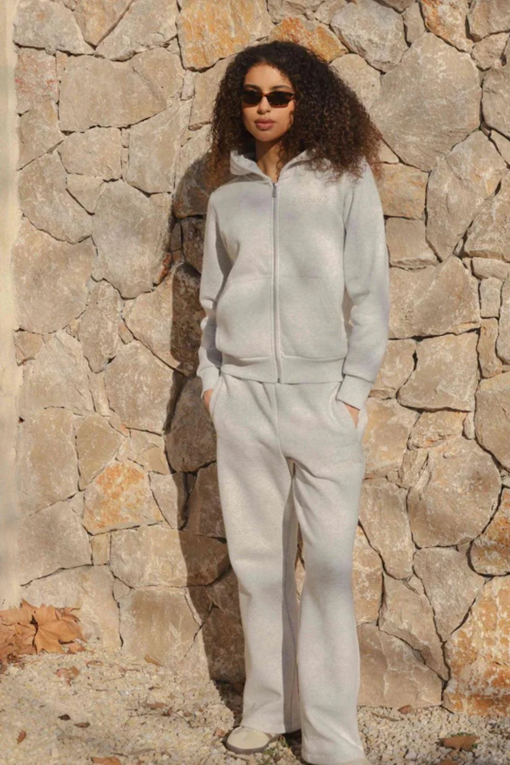W. All-Star Zip Hoodie Grey Malenage - Image 5