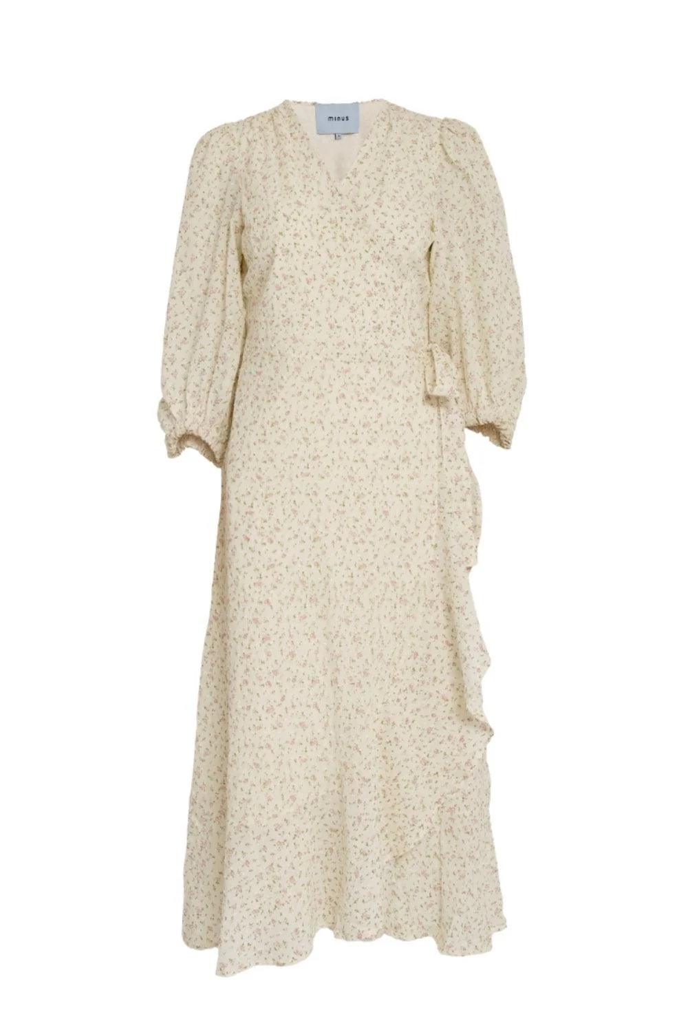 MCMercine Wrap Dress Orchid Flower Print
