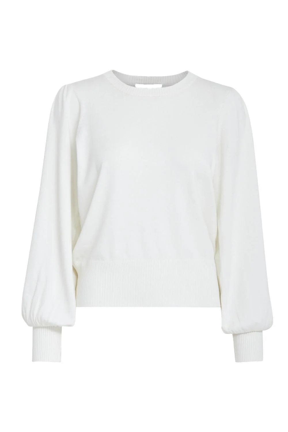 MSLiva Long Sleeve Pullover Broken White