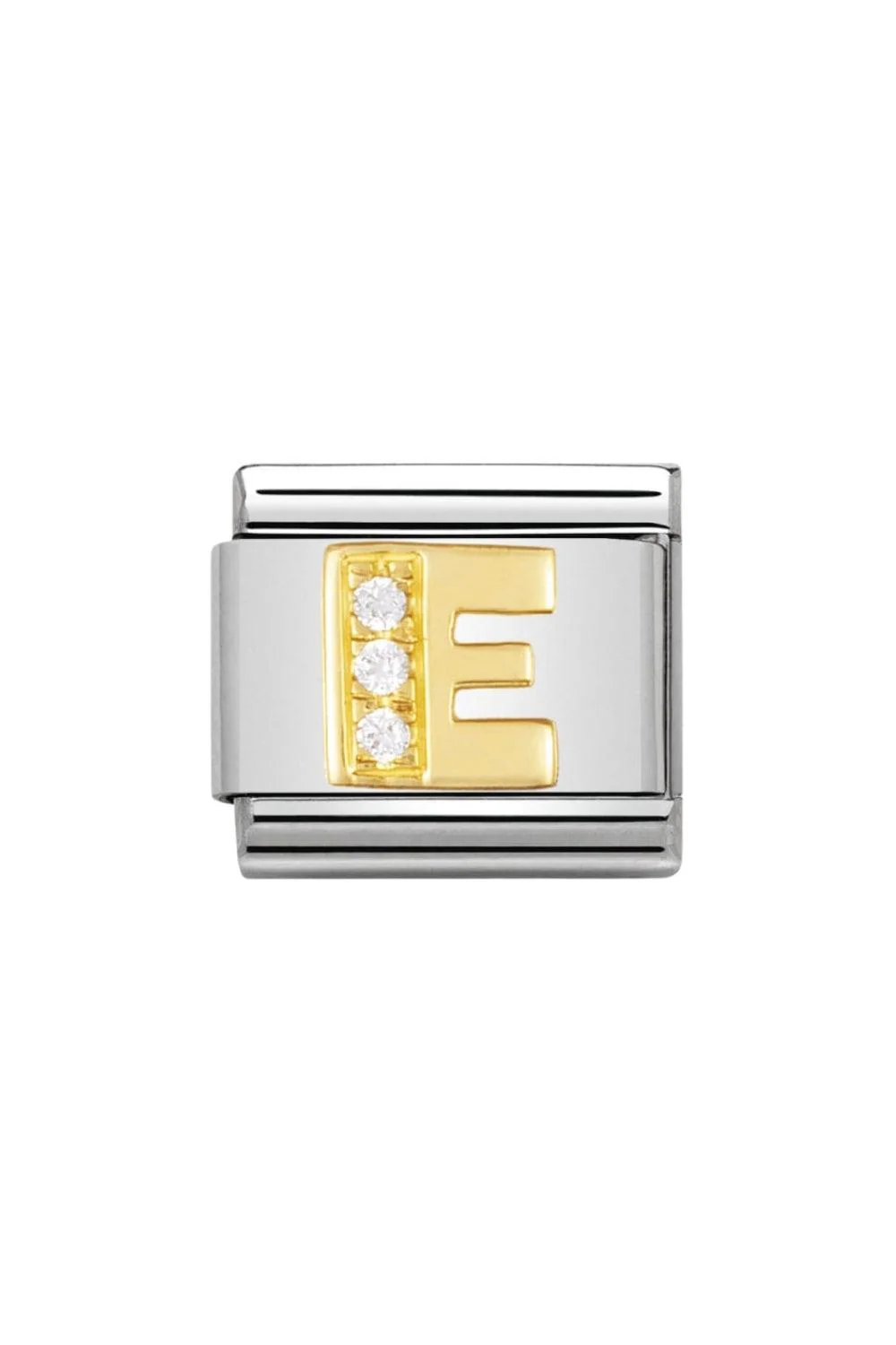 LETTERS 18k Gold and CZ - Image 5