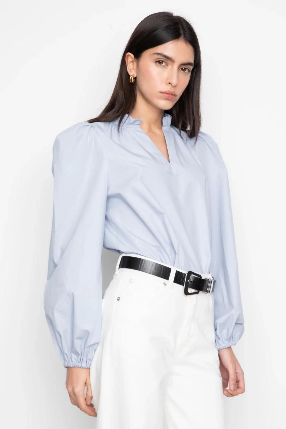 Infinity Blouse Light Blue - Image 3