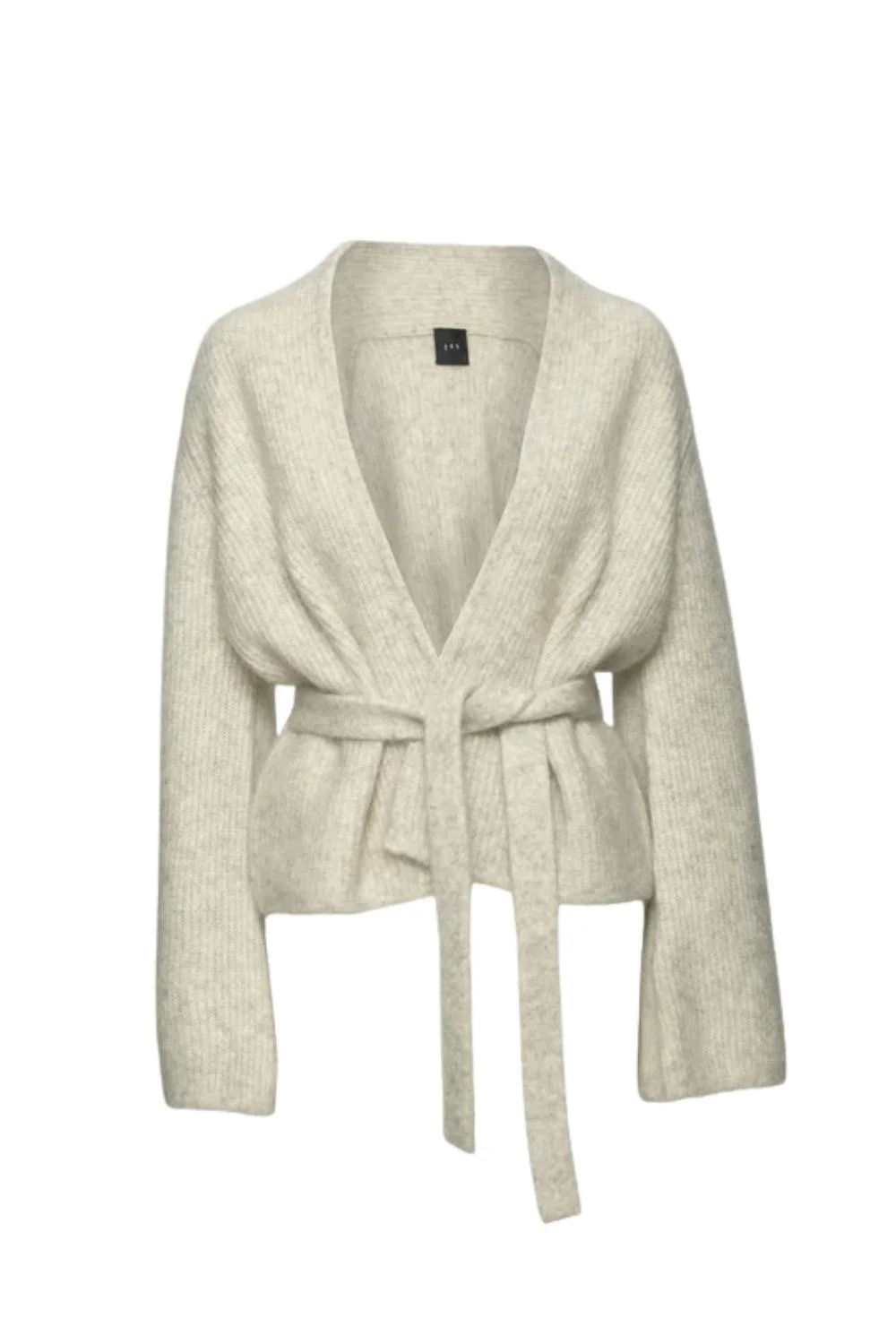 Lila Mohair Cardigan Wheat