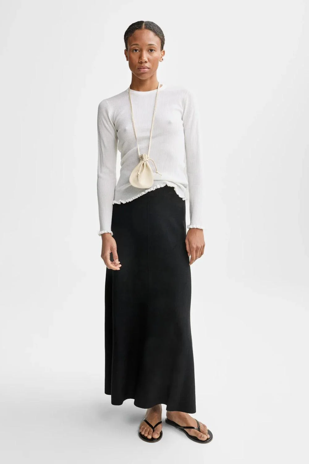Manu Merino Sweater White - Image 2