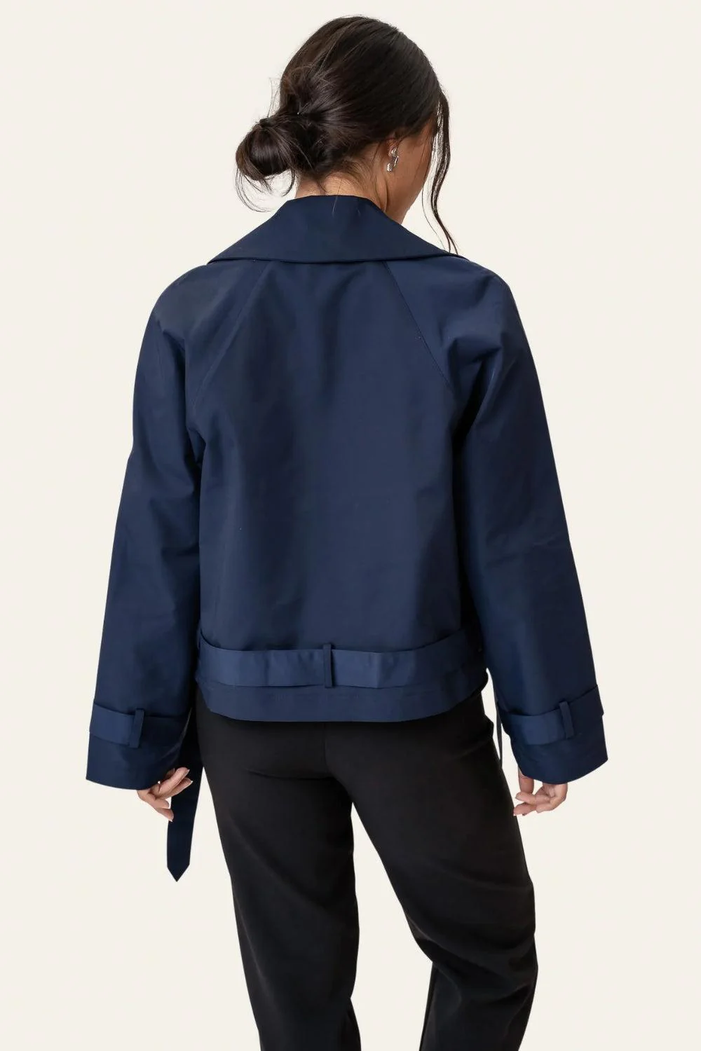 AlmaIc Trenchcoat Navy - Image 4