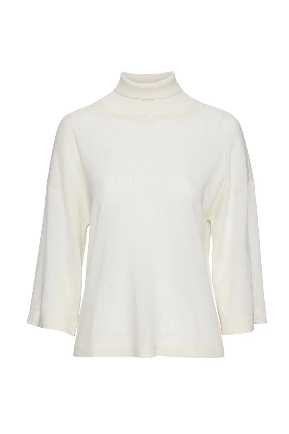 Tia Merino Knit Knitwear White