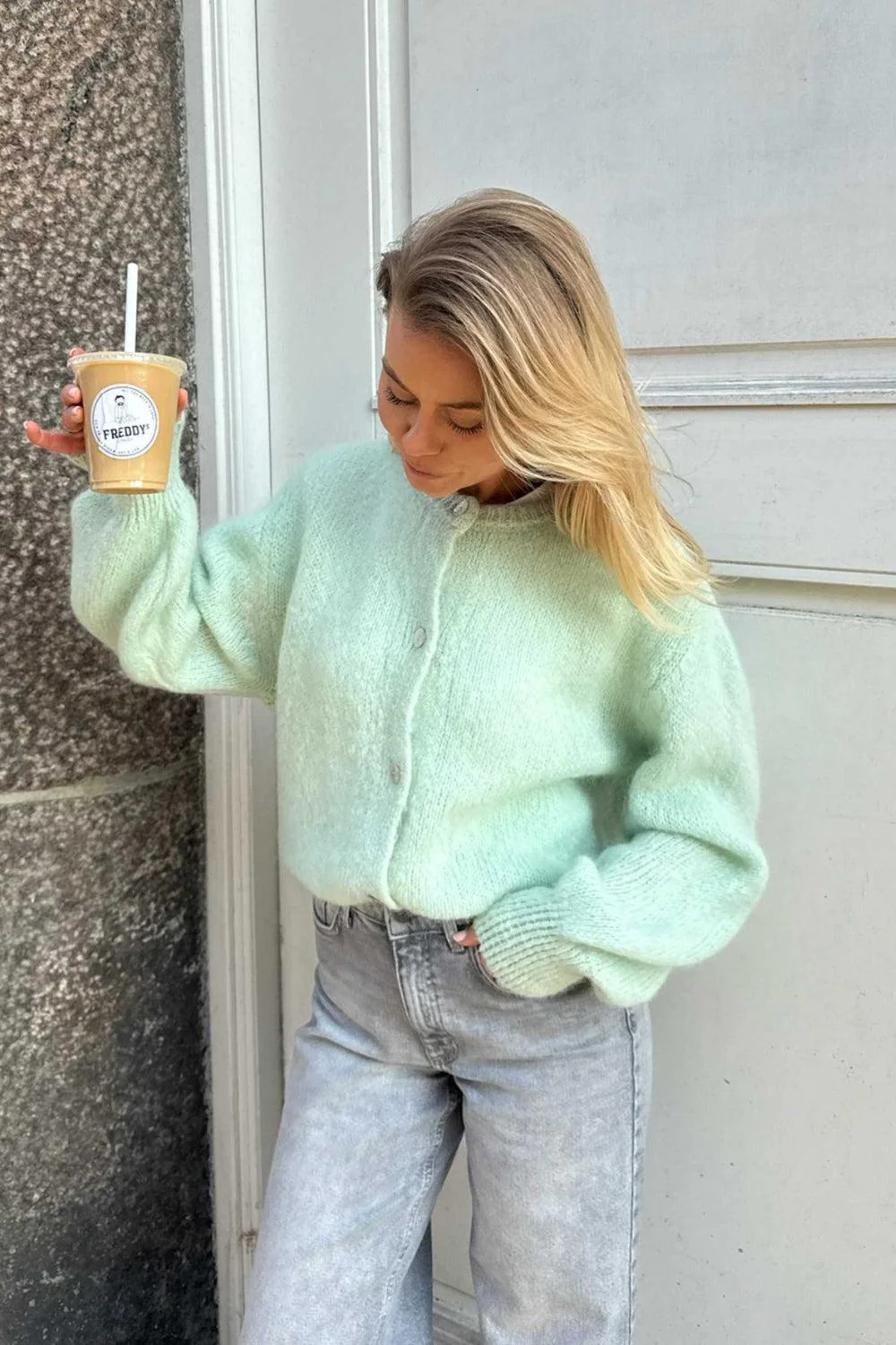 IdaIC Cardigan Mint - Image 2