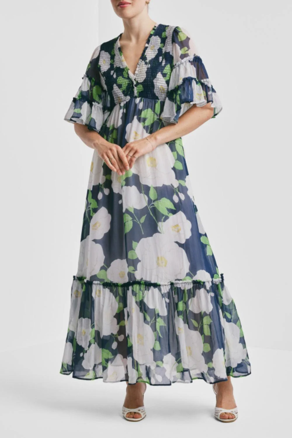 Organza Smocking dress - Image 2