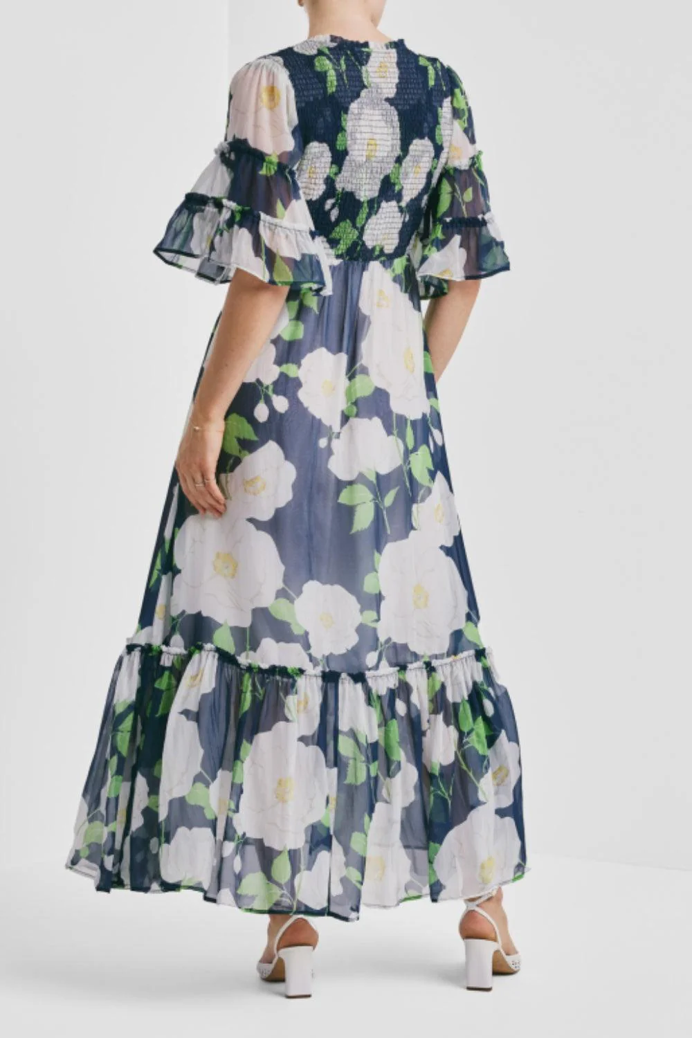 Organza Smocking dress - Image 3