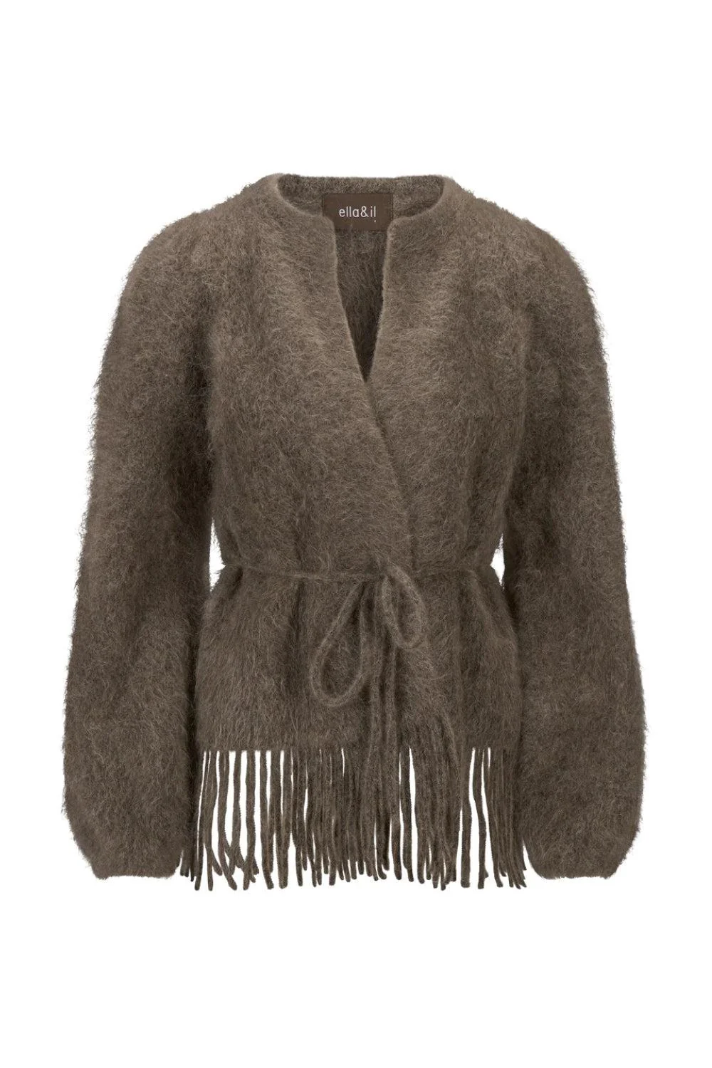 Fidele Chunky Cardigan Brown
