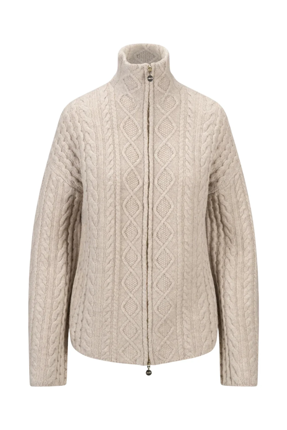 Bertine Merino Cardigan Beige