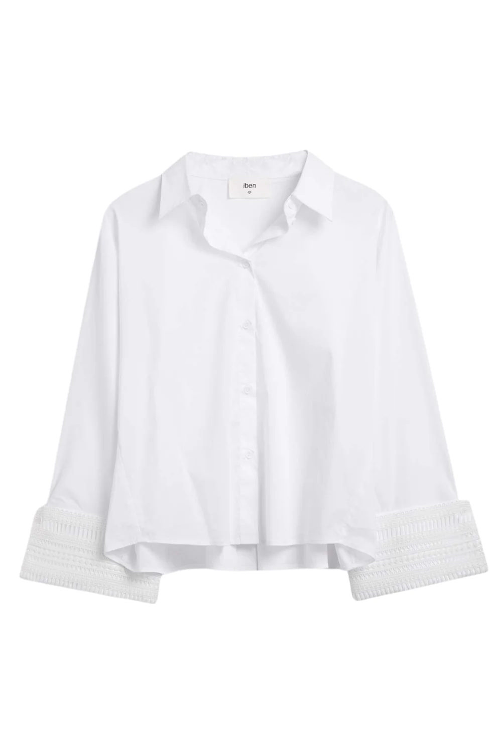 Atari Lace Shirt Bright White