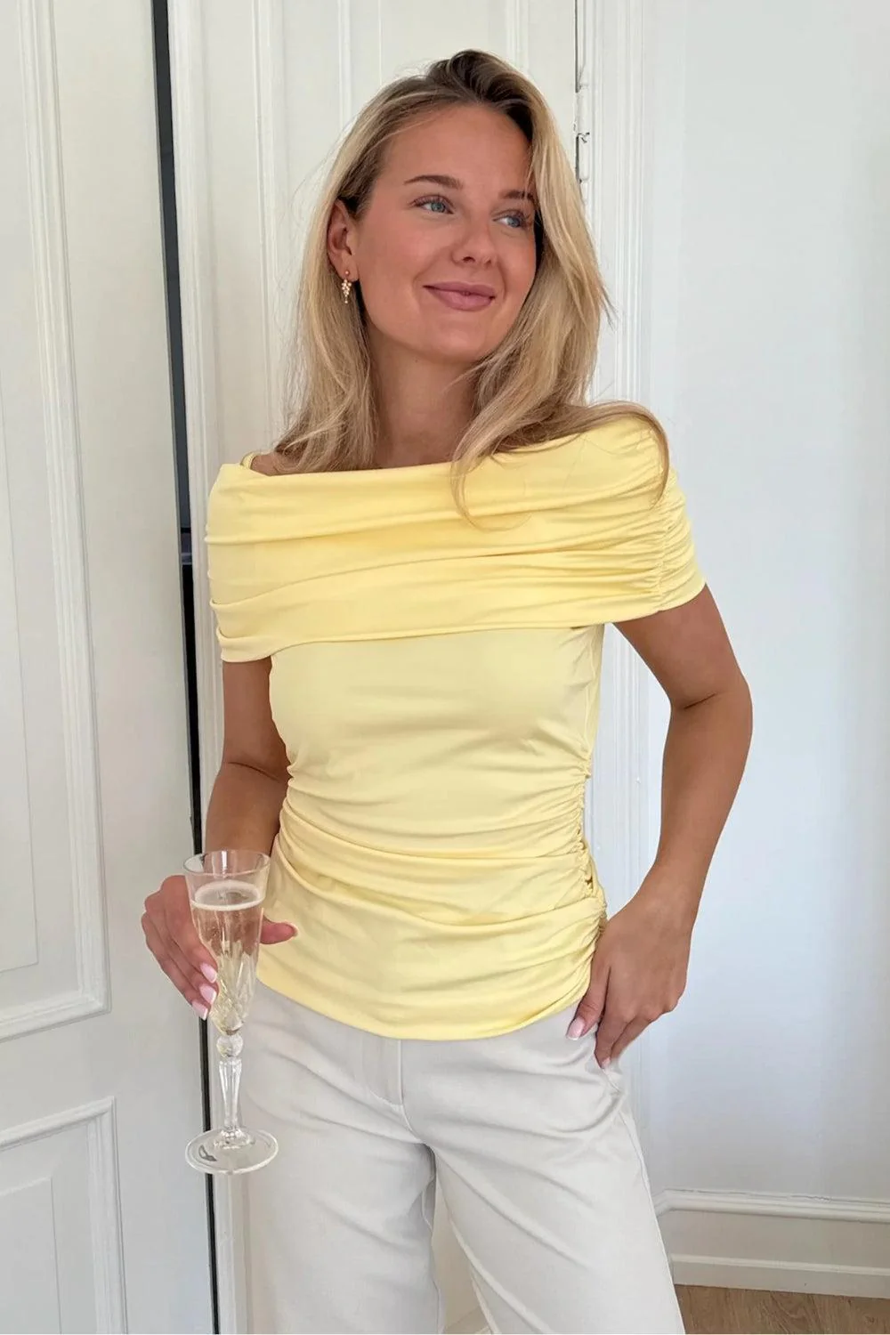 AthenaIC Top Yellow