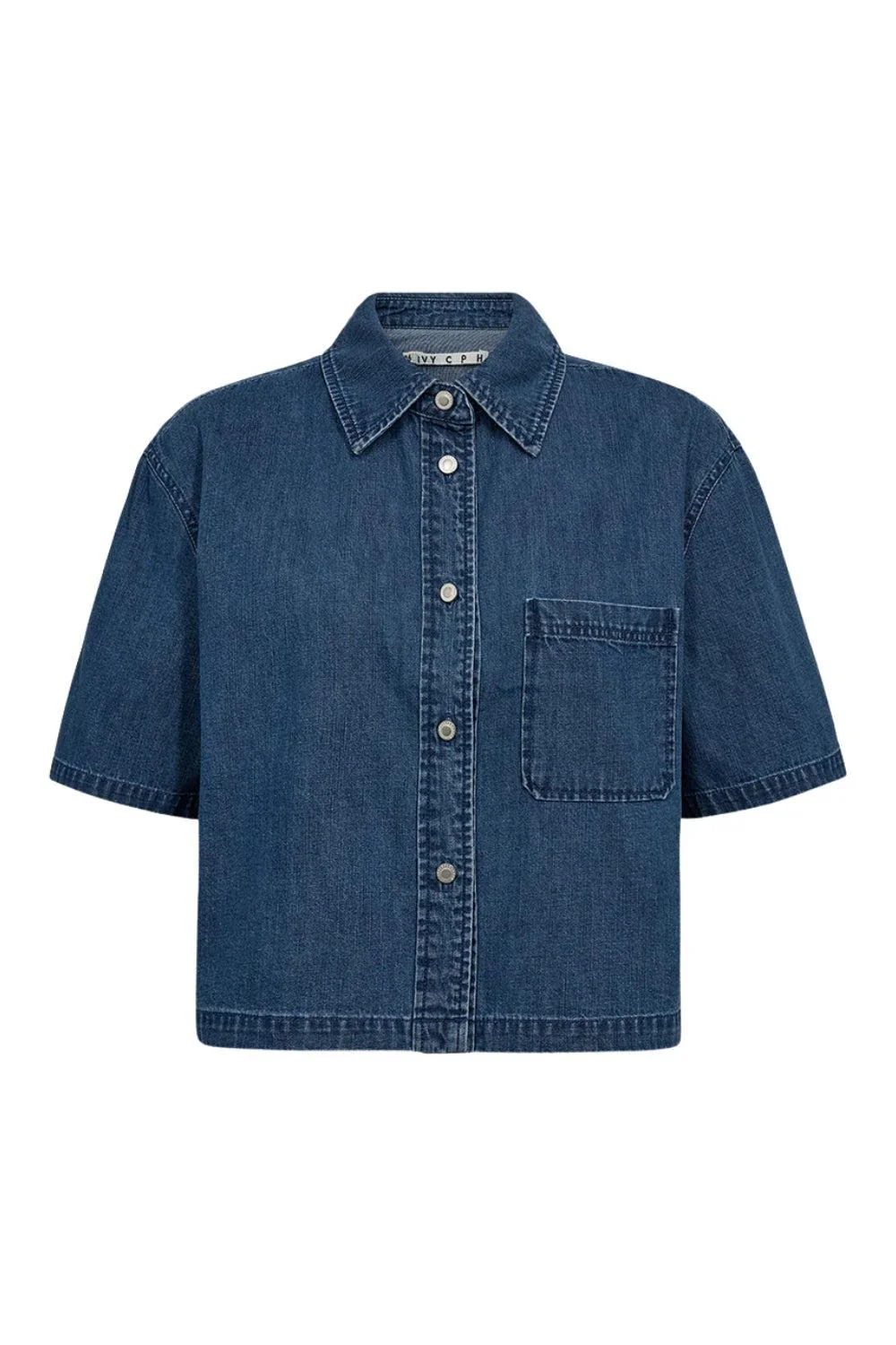 Malika Uta Oversize Shirt Mid blue