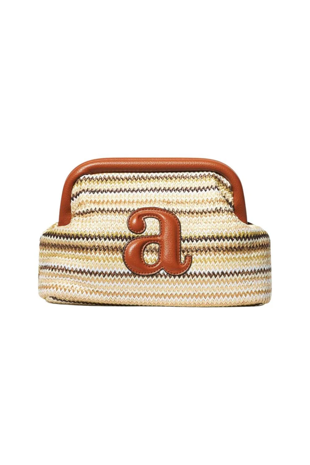 Raffia Clutch Stripe