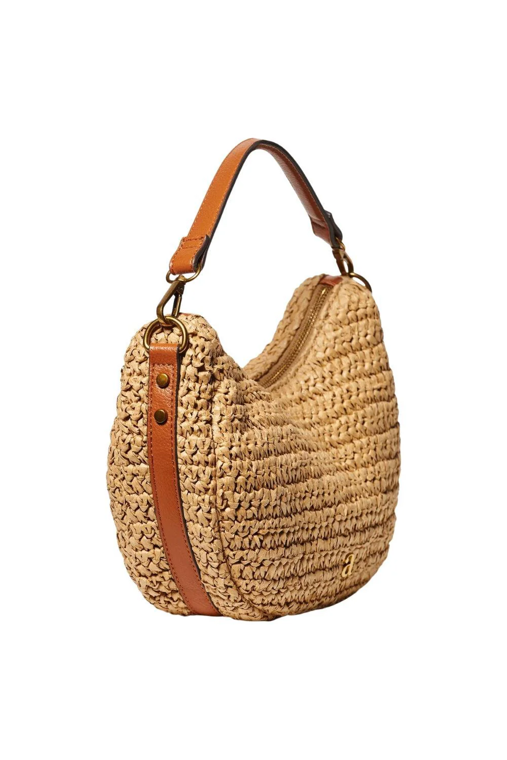 Raffia Shoulder bag Brown - Image 3