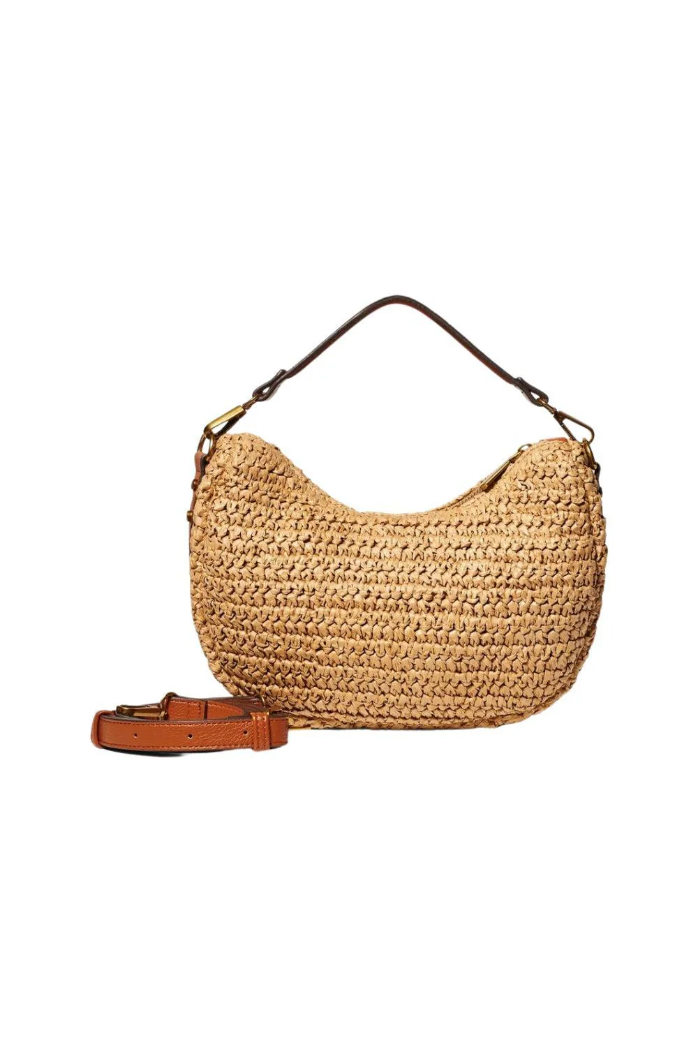 Raffia Shoulder bag Brown - Image 4