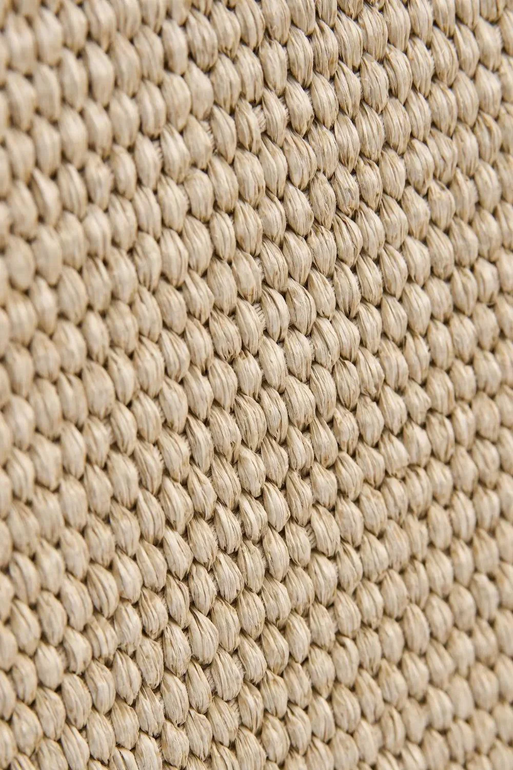 Straw bag Brown medium - Image 5