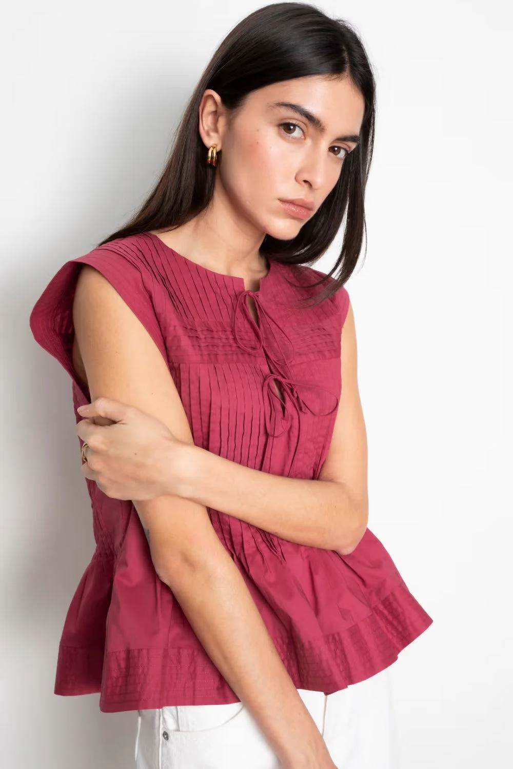 Mavie Top Berry - Image 3