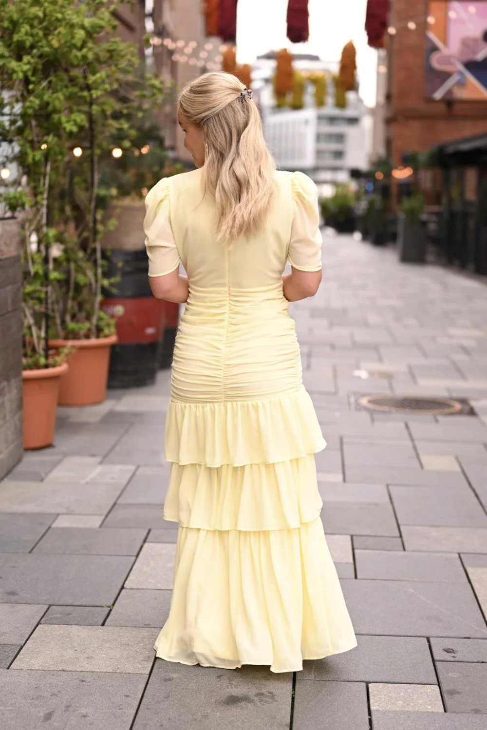 Jenna maxi Dress Lemonade - Image 3