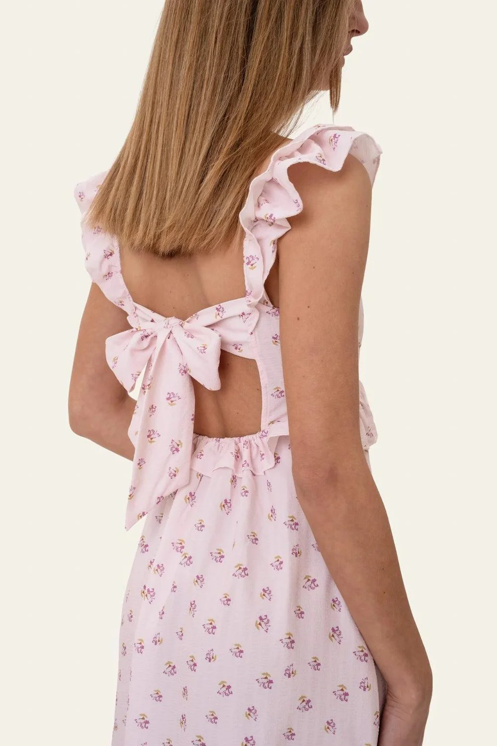MelbaIC Dress Pink - Image 3