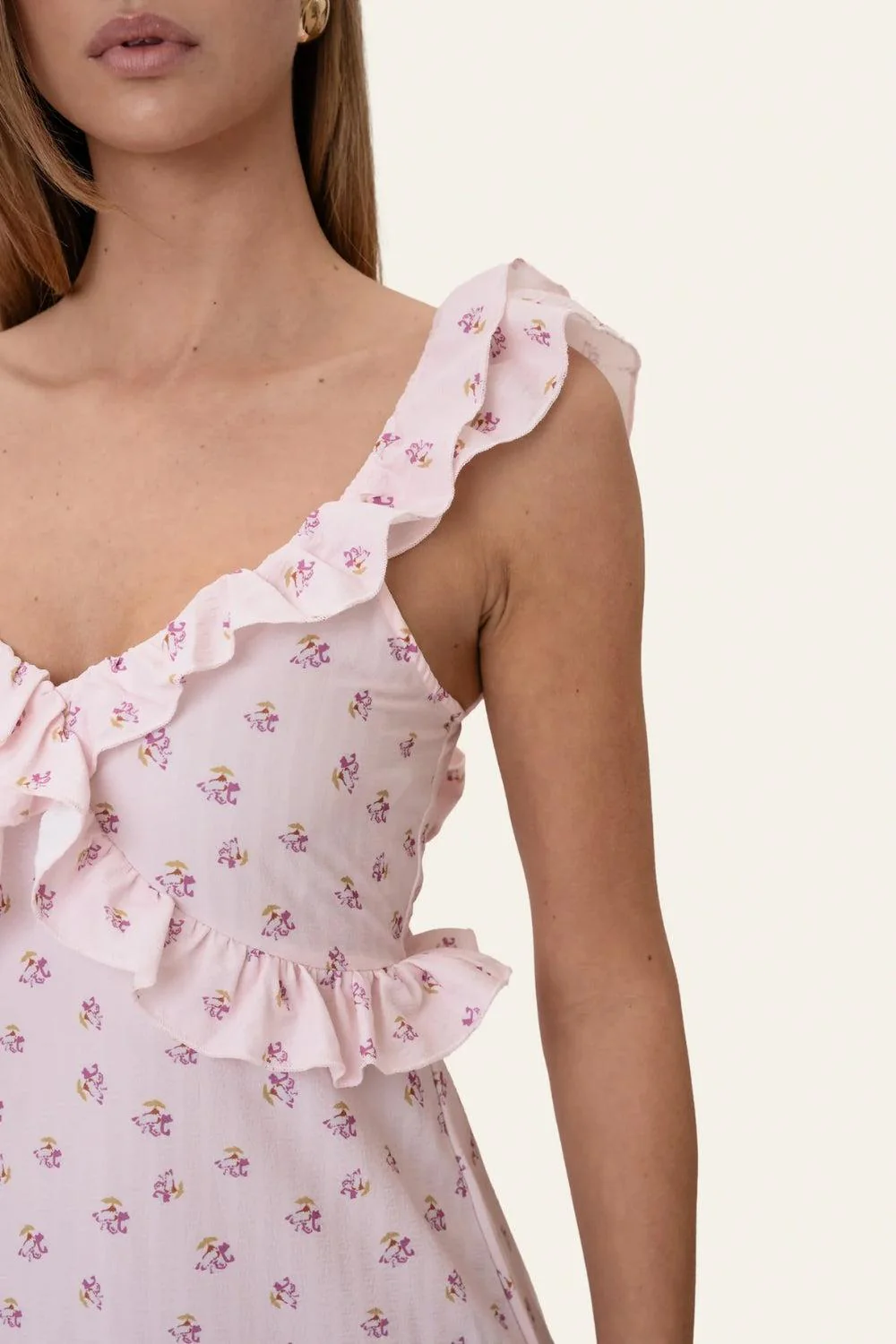 MelbaIC Dress Pink - Image 4