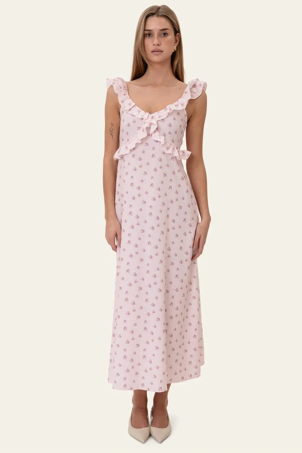 MelbaIC Dress Pink - Image 5